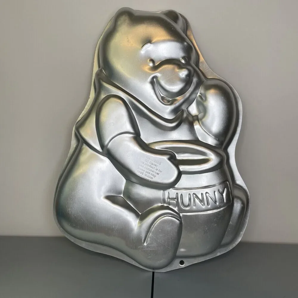Wilton Winnie the Pooh Cake Pan Honey Pot Vintage Bear 1995 Disney Cartoon Baby - Picture 6 of 9